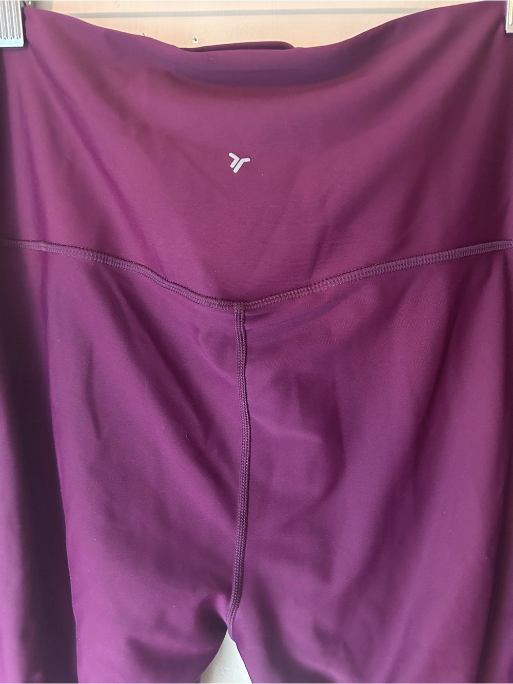 Old Navy Powersoft Extra High Rise Go Dry Leggings Size 2X Deep Purple - Picture 6 of 10